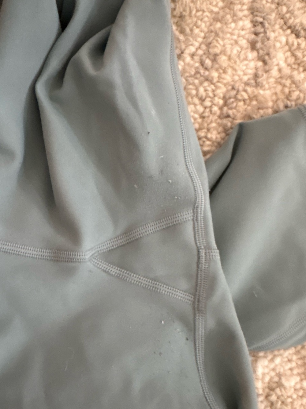Lululemon High-Rise Teal Leggings - Picture 5 of 5